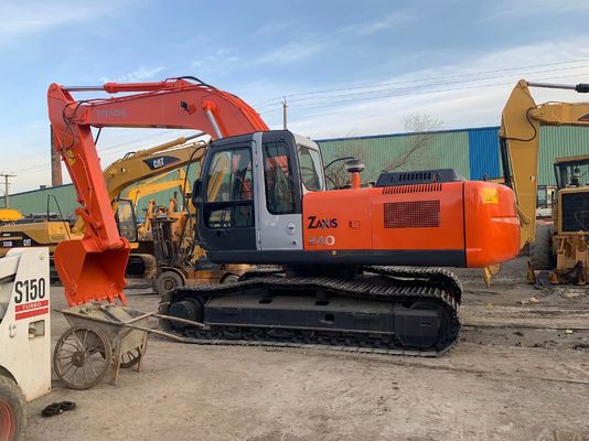 Used Hitachi ZX240HG Crawler Mounted Hydraulic Excavator Repaint Color