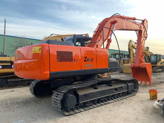 Used Hitachi ZX240HG Crawler Mounted Hydraulic Excavator Repaint Color