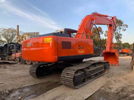 Used Hitachi ZX240HG Crawler Mounted Hydraulic Excavator Repaint Color
