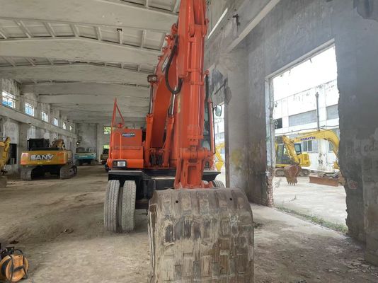 Smart Control Used Excavator DH150W-7 Doosan Wheel Excavator 2012 Year