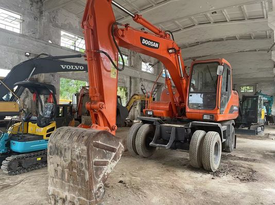 2012 Year Used Wheeled Mini Excavator Doosan DH150W-7 Good Condition