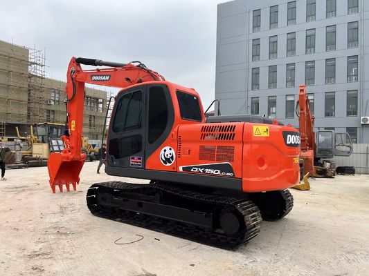 Crawler Mounted DX150-9C Used Doosan Excavator Original Korea Versatility