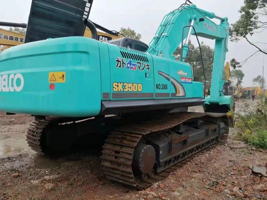 Crawler Used Excavator Kobelco SK350-8 35 Ton Excavator With Original Paint