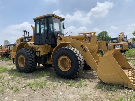Low noise 966H Used CAT Wheel Loader High Efficiency With CAT Engine