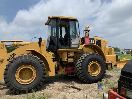 Low noise 966H Used CAT Wheel Loader High Efficiency With CAT Engine