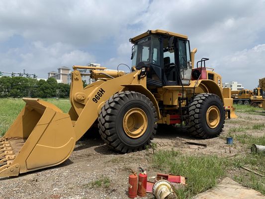 Low noise 966H Used CAT Wheel Loader High Efficiency With CAT Engine