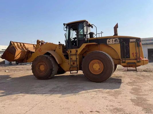 Wheeled Second Hand Caterpillar 980G Loader Easy Operation In Good Condition