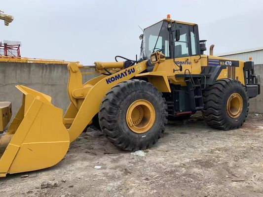 Repaint Color Used Wheel Loader Komatsu WA470-6 Second Hand Loader