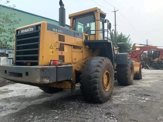 Heavy Duty Used Komatsu Wheel Loaders WA500-3 Long Lasting Energy Efficient