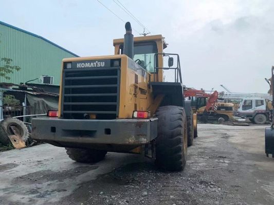 Heavy Duty Used Komatsu Wheel Loaders WA500-3 Long Lasting Energy Efficient