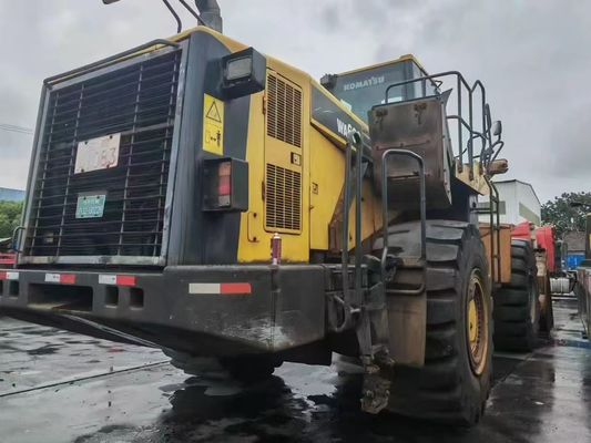 Komatsu WA600-6 Used Small Wheel Loader WA500-6 Safety Operation For Mining