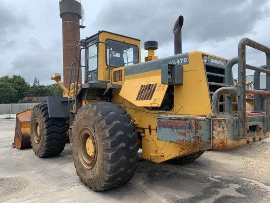 Original Color Used Komatsu WA470-3 Wheel Loader In Excellent Condition