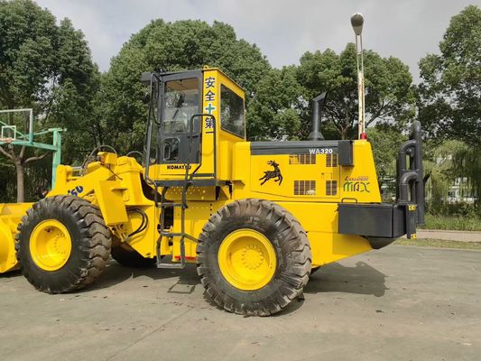 Original Japan Used Wheel Loader Komatsu WA320-3 Used Front Loader