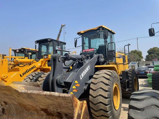 2022 Year XCMG LW500KV Second Hand Wheel Loaders 5 Tons For Construction Site