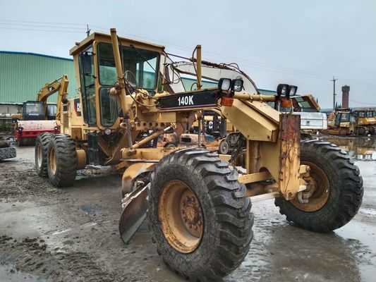 Original USA 140K Used CAT Motor Grader High Productivity Fuel Efficiency
