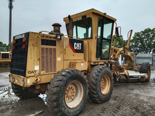 Original USA 140K Used CAT Motor Grader High Productivity Fuel Efficiency