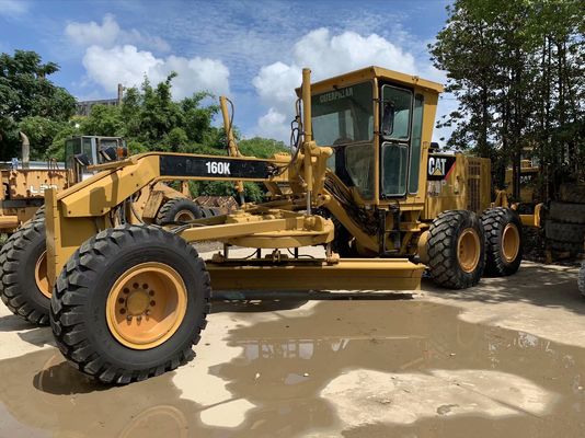 CAT 160K Used Motor Grader High Efficiency Used Caterpillar Motor Grader