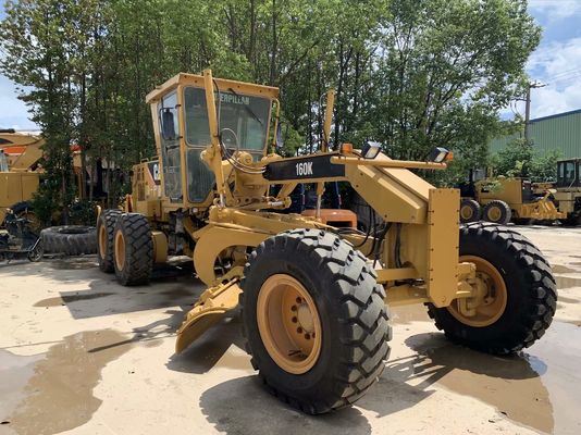 CAT 160K Used Motor Grader High Efficiency Used Caterpillar Motor Grader
