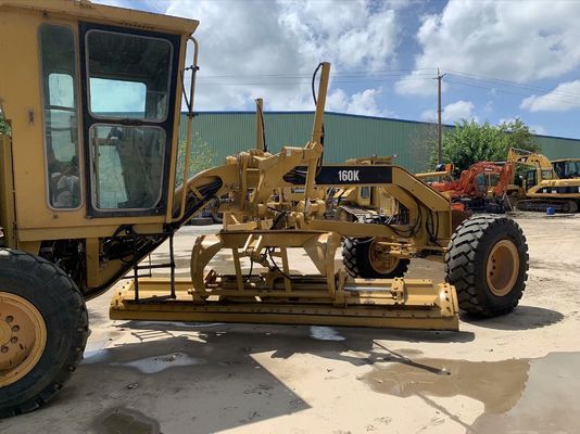 CAT 160K Used Motor Grader High Efficiency Used Caterpillar Motor Grader