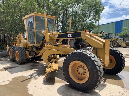 CAT 160K Used Motor Grader High Efficiency Used Caterpillar Motor Grader