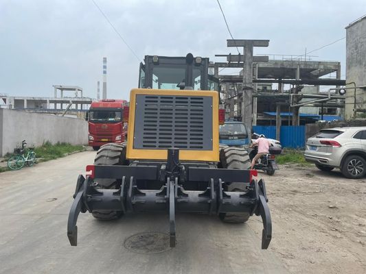 High Speed XCMG GR215 Second Hand Grader Fuel Efficiency For Construction