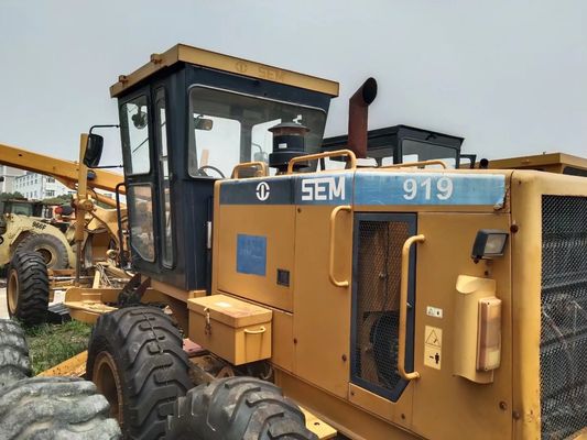 SEM 919 Used Motor Grader Energy Efficiency Used Road Graders Long Lasting
