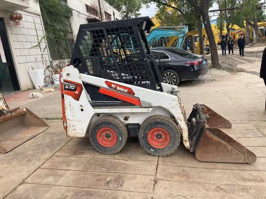 Original Color Used Bodcat S70 Skid Steer Loader Fuel Efficiency Stable Operation