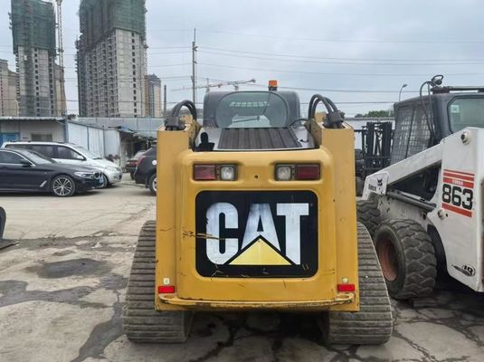 Powerful 277C Used Caterpillar Skid Steer Fuel Efficiency In Good Condition