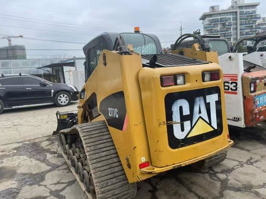 Powerful 277C Used Caterpillar Skid Steer Fuel Efficiency In Good Condition