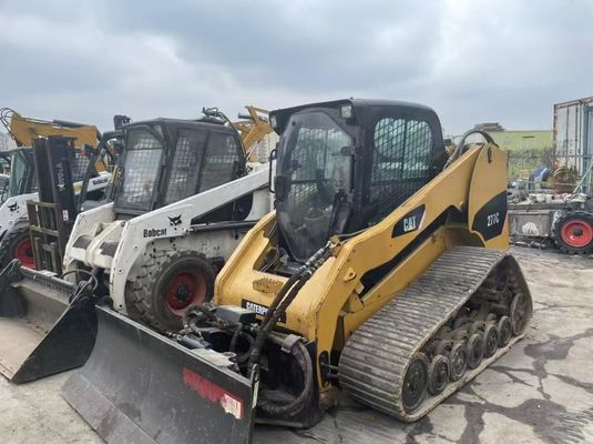 Powerful 277C Used Caterpillar Skid Steer Fuel Efficiency In Good Condition