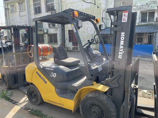 Used Komatsu 3 Ton Gas Forklift Good Condition Used 3 Ton Forklift