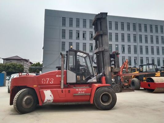 16 Tons Kalamr DCE160-12 Used Fork Lift Trucks High Efficiency Low Noise