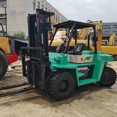 7 Tons Mitsubishi FD70 Used Forklift Truck Original Japan Second Hand Forklift