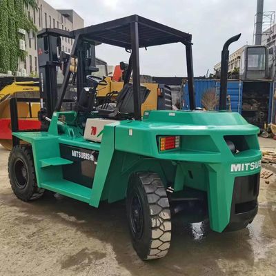 7 Tons Mitsubishi FD70 Used Forklift Truck Original Japan Second Hand Forklift