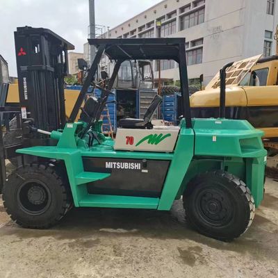7 Tons Mitsubishi FD70 Used Forklift Truck Original Japan Second Hand Forklift