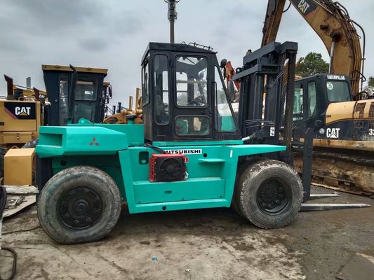 12 Tons Mitsubishi F120 Used Diesel Forklift Good Condition Original Japan
