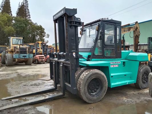 12 Tons Mitsubishi F120 Used Diesel Forklift Good Condition Original Japan