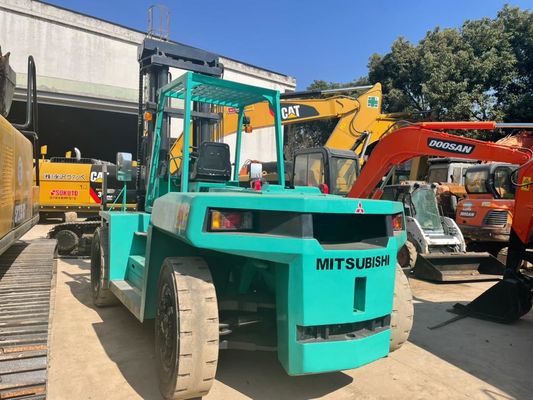 15 Tons Mitsubishi F150 Used Forklift Truck Original Japan Used Mitsubishi Forklift