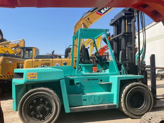 15 Tons Mitsubishi F150 Used Forklift Truck Original Japan Used Mitsubishi Forklift