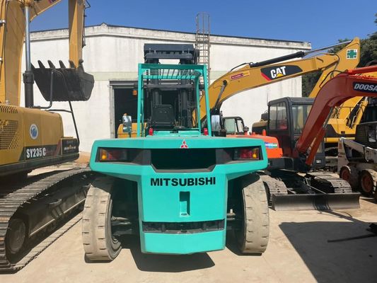 15 Tons Mitsubishi F150 Used Forklift Truck Original Japan Used Mitsubishi Forklift