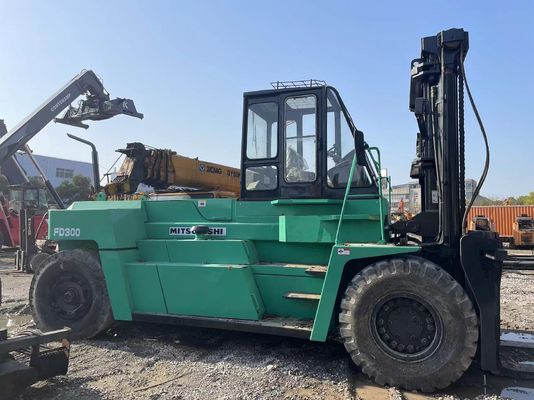 Mitsubishi F300 Used Forklift Truck Second Hand 30 Ton Forklift High Capacity