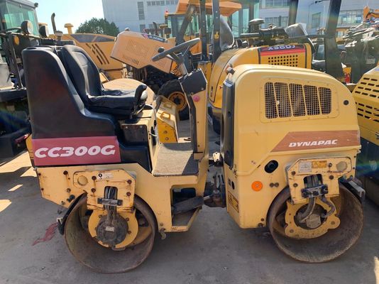 Used CC300G Dynapac Double Drum Roller Good Condition Stable Operation