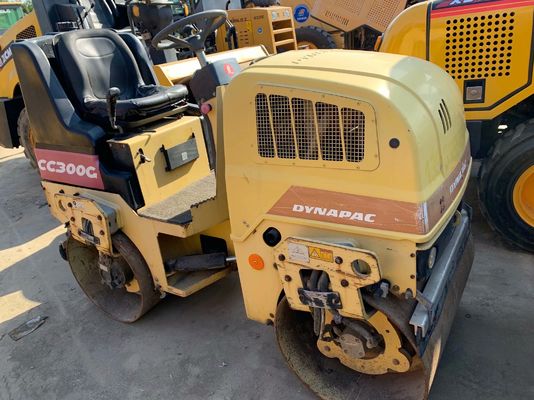 Used CC300G Dynapac Double Drum Roller Good Condition Stable Operation