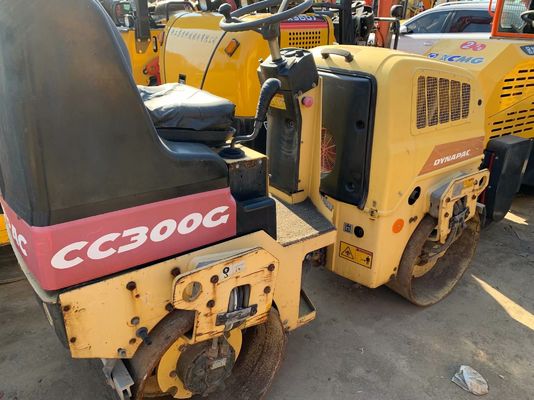 Used CC300G Dynapac Double Drum Roller Good Condition Stable Operation