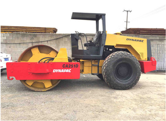 CA251D Vibratory Smooth Drum Used Dynapac Roller With Strong Power