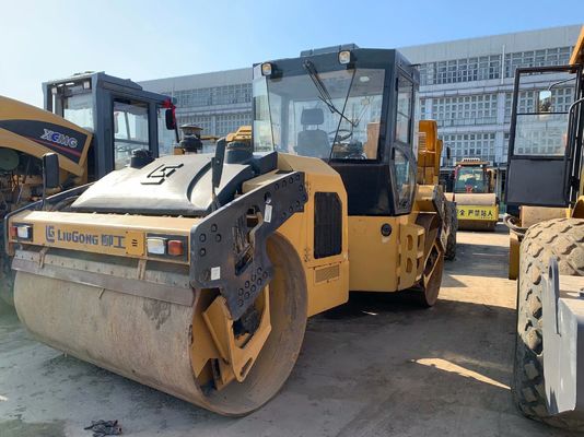 Used Liugong CLG6212 Double Drum Compactor Easy Operation Low Downtime