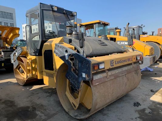 Used Liugong CLG6212 Double Drum Compactor Easy Operation Low Downtime