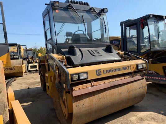 Used Liugong CLG6212 Double Drum Compactor Easy Operation Low Downtime