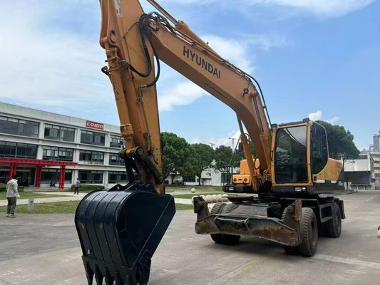 Used Hyundai R210W-9 Wheel Excavator In Excellent Condition/Used Wheel Excavator For Sale