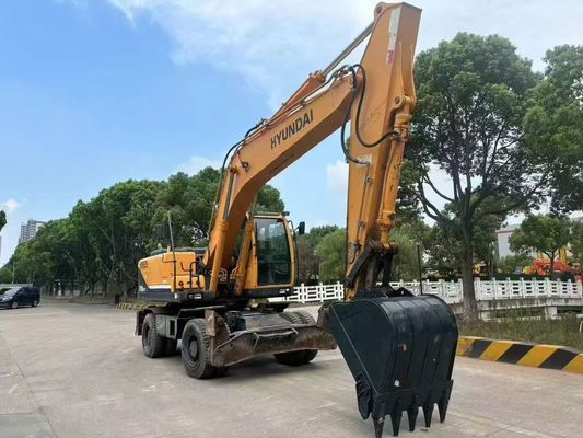 Used Hyundai R210W-9 Wheel Excavator In Excellent Condition/Used Wheel Excavator For Sale
